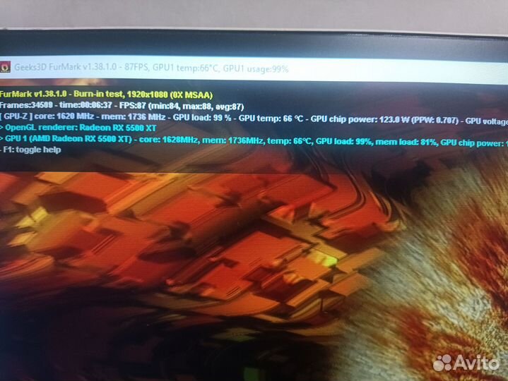 Игровой пк ryzen 5 5600, 16 озу, rx5500xt, ssd