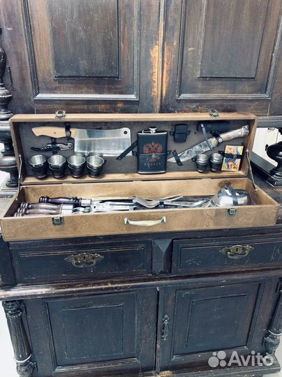 Набор для шашлыка мангала подарочный набор