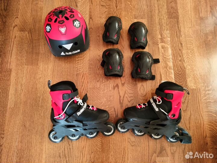 Ролики rollerblade детские р.33-36