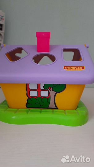 Домик сортер полесье