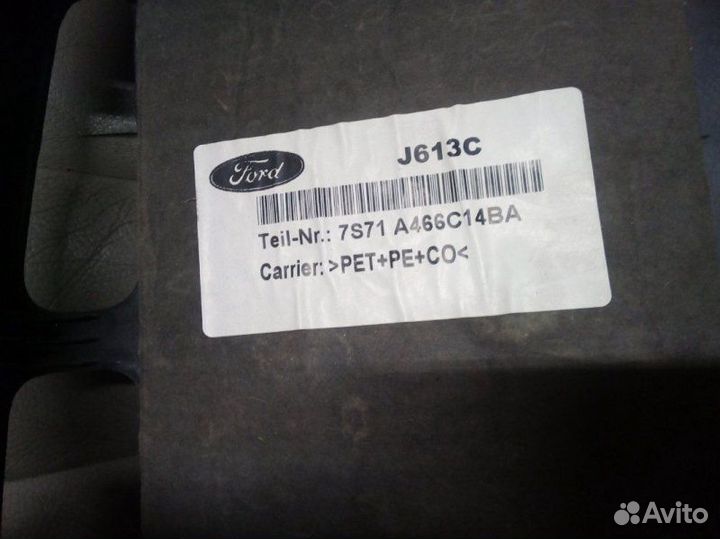 Накладка крышки багажника Ford Mondeo 4 aoba 2008