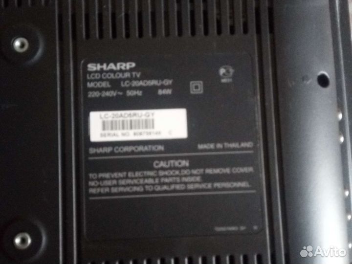 Телевизор sharp