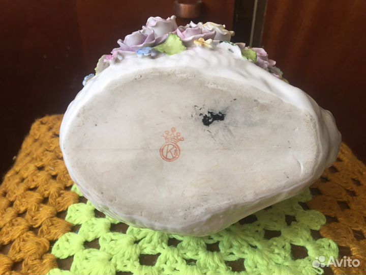 Вазочка Лебедь