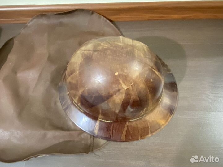 Текстолитовая шахтёрская каска 60-е годы СССР