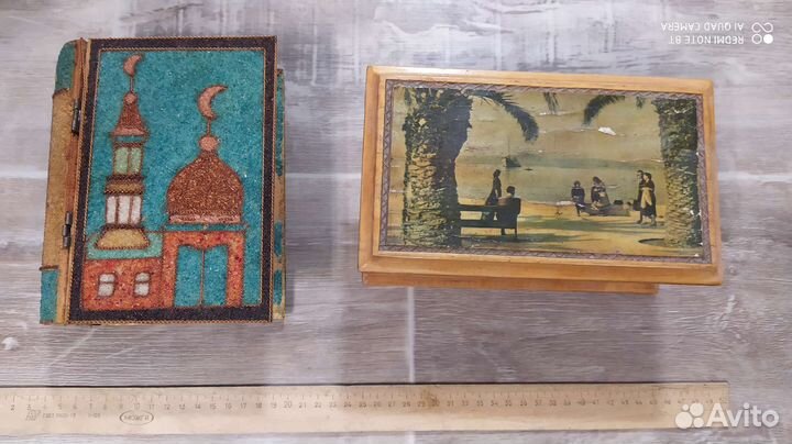 Шкатулки старинные