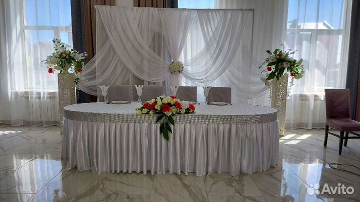 Свадебные украшения зала