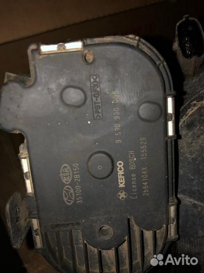 Дроссельная заслонка Hyundai Kia 1.4 G4FA