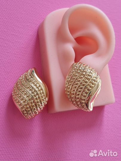 Серьги бижутерия