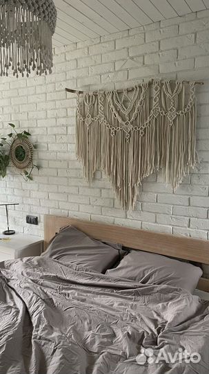 Большое панно макраме