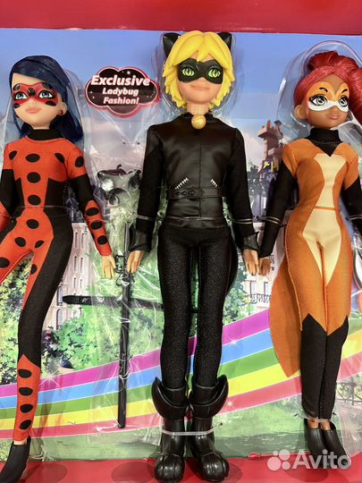 Набор леди баг (4 персонажа )