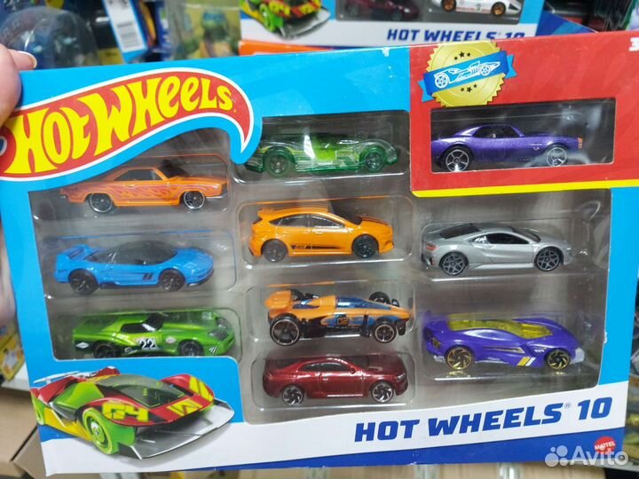 Машинки Hot Wheels 10 шт новые оригинал