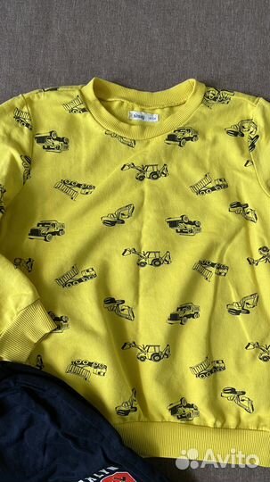 Одним пакетом вещи на мальчика на рост 140 см