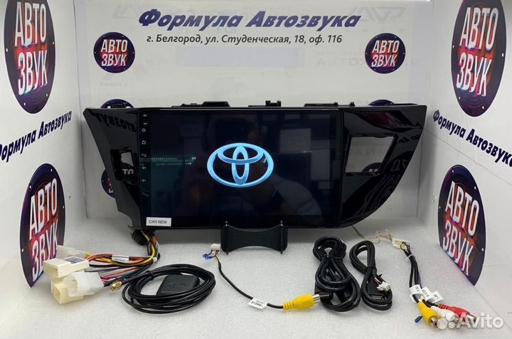 Toyota Corolla 180 магнитола на Андроид навигация