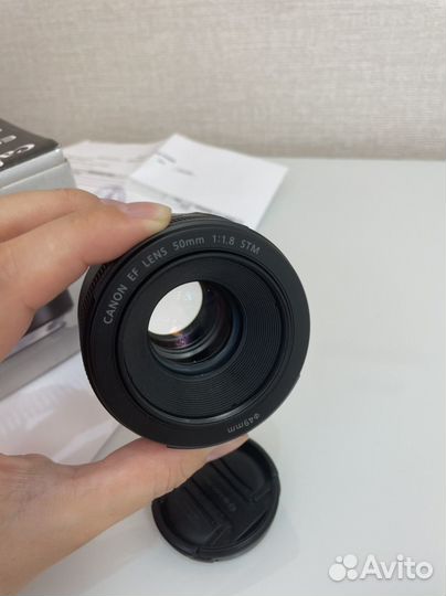 Объектив canon EF 50mm 1 8 stm