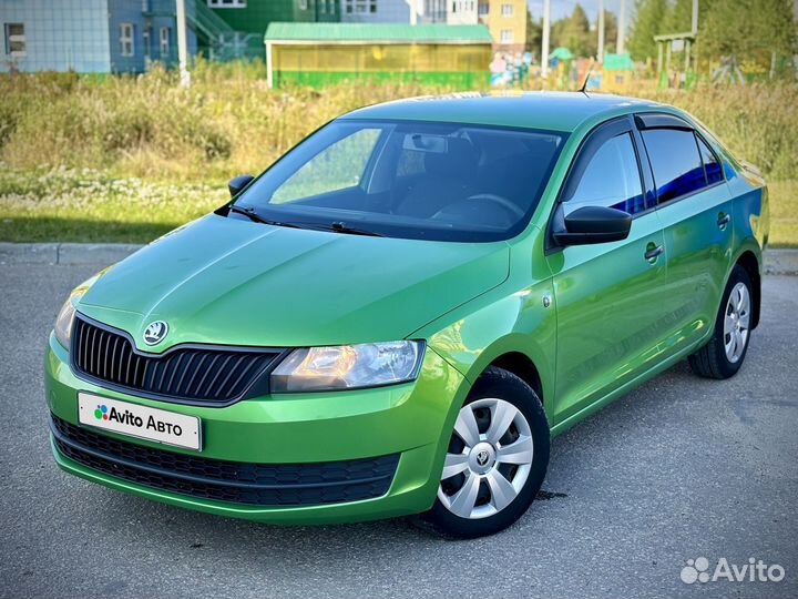 Skoda Rapid 1.6 AT, 2017, 195 000 км