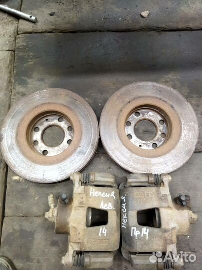 Суппорта,диски daewoo nexia