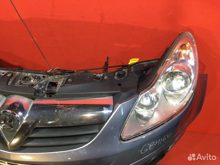 Ноускат Opel Corsa D. Передняя часть