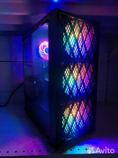 Новый игровой пк. i3-10900F/R7 240. Гарантия 36мес