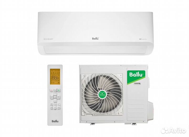 Кондиционер инверторный с установкой