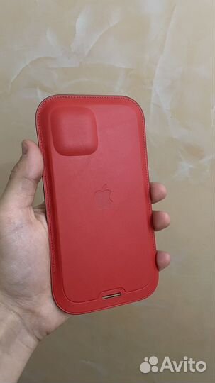 Apple leather sleeve magsafe iPhone 12 / 12 Pro