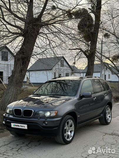 BMW X5 3.0 AT, 2003, 206 000 км