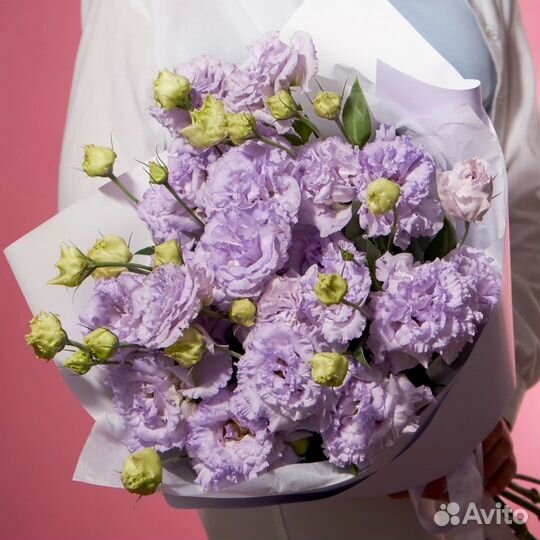 Букеты из эустомы с доставкой 24