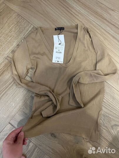Лонгслив женский Zara, размер М
