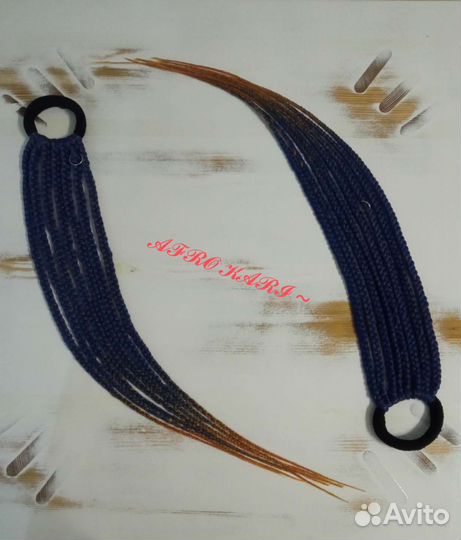 Афрохвост на резинке