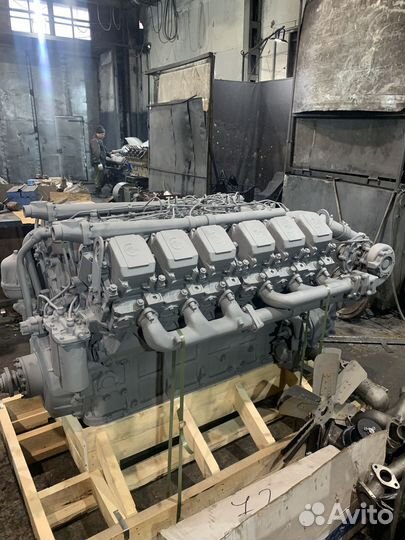 Двигатель ямз 240нм2 на Белаз