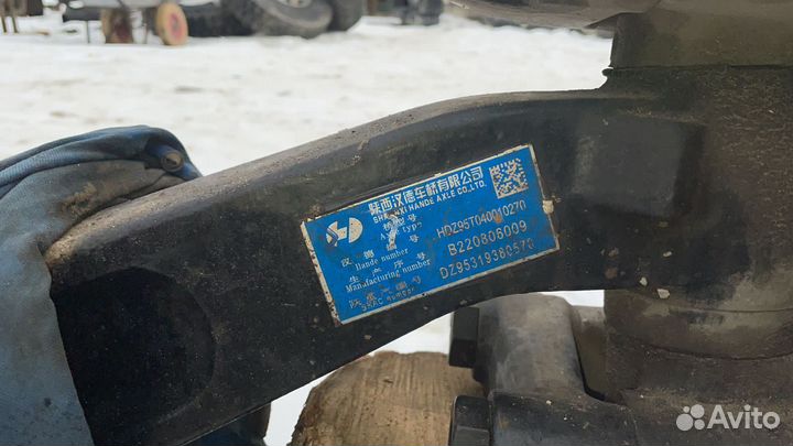 Передняя балка на Shacman X 3000