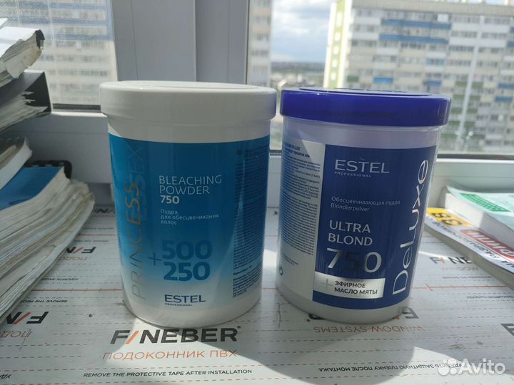 Краска, пудра, шампунь, окислитель estel deluxe