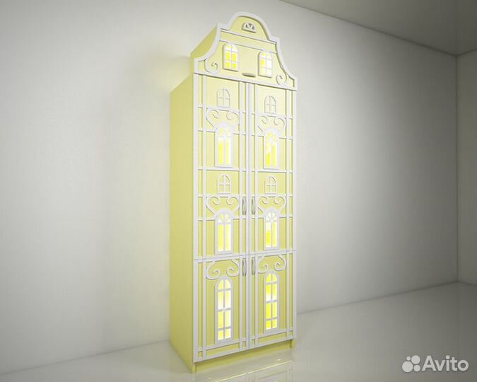 Шкаф домик в детскую голландский. Дом Версаль Д-17