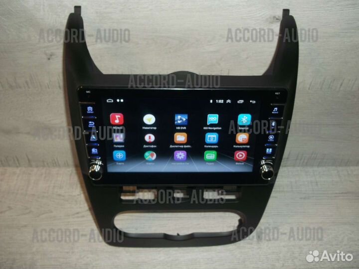 Магнитола LADA Largus Android физ. кнопки