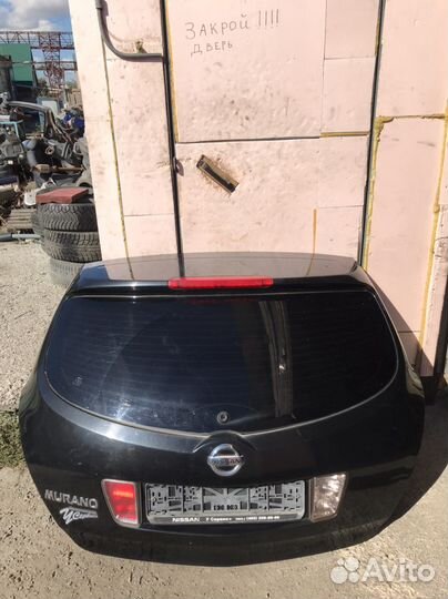 Крышка багажника Nissan Murano Z50