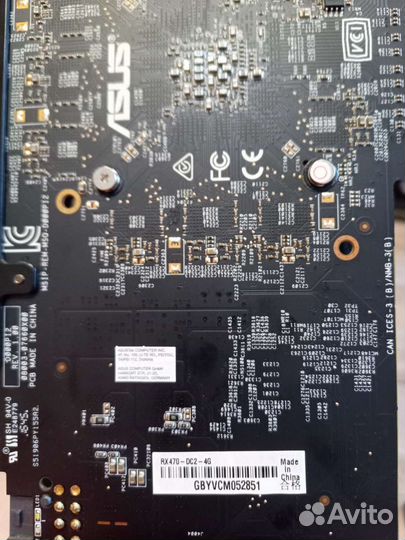 Видеокарта rx 470 4gb