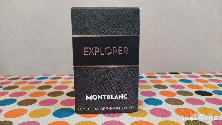 Парфюмерная мужская вода Montblanc Explorer