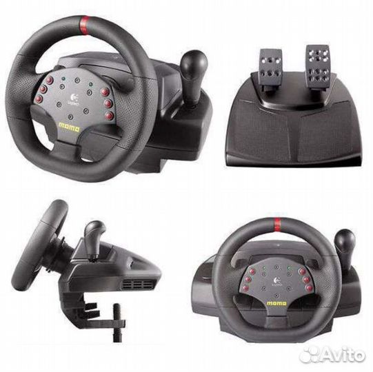 Игровой руль logitech momo racing force