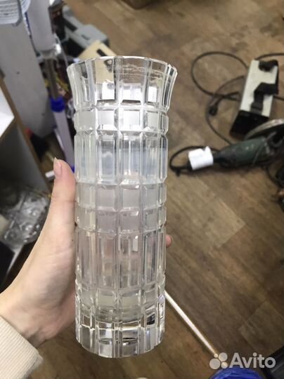 Хрхрустальная ваза