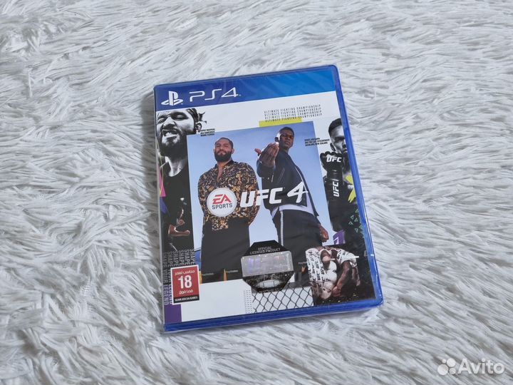 PS4. EA Sports UFC 4. Новый диск, в плёнке