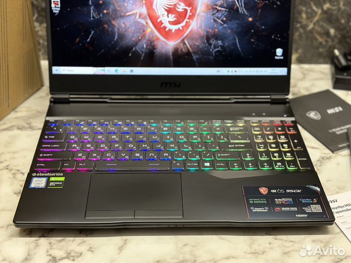 MSI Leopard 120Hz I7 12x/16GB/GTX 1650/SSD512