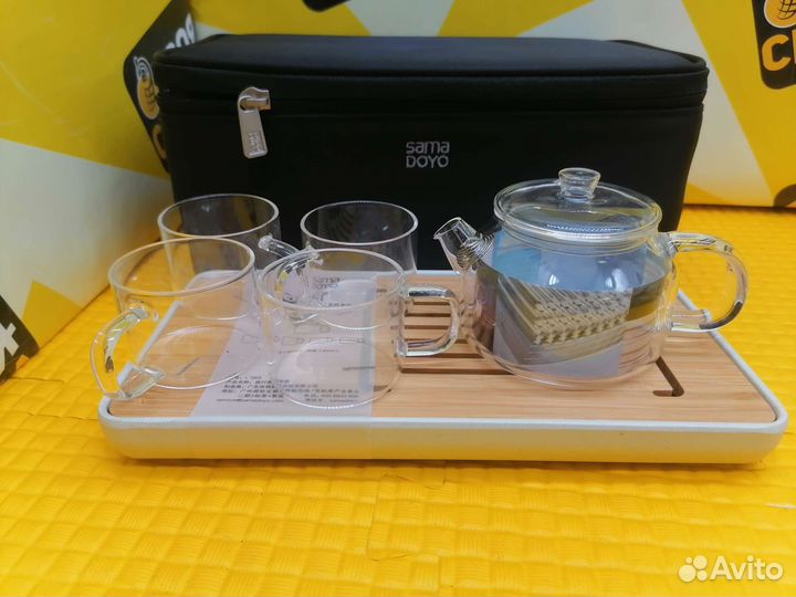 Чайный сервиз из стекла Samadoyo И.7563