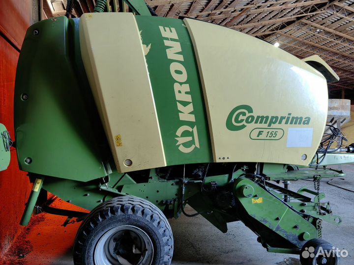 Пресс-подборщик Krone Comprima, 2013