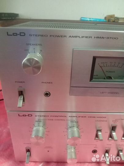 Двухблочный японский усилитель Lo-D HSA-4500