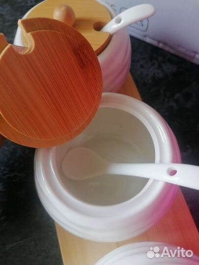 Чайный фарфоровый набор (новый)