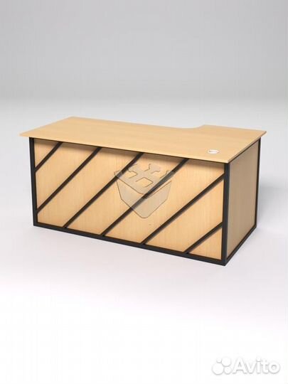 Стол эргономичный офисный сэ-17А (левосторонний) &