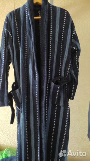 Халат махровый мужской