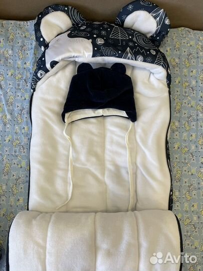 Конверт на выписку для мальчика весна осень