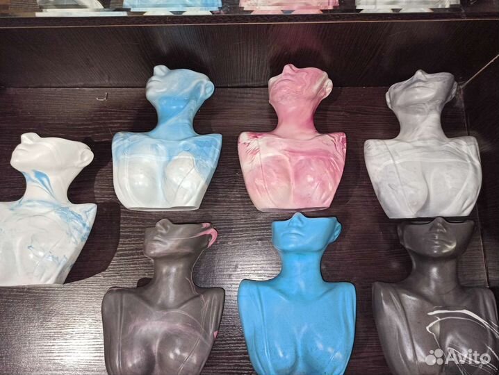 Кашпо, органайзер из гипса