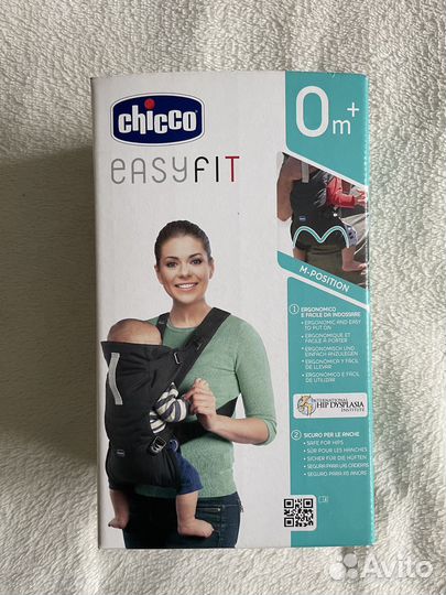 Переноска-кенгуру Chicco Easy Fit Black Night