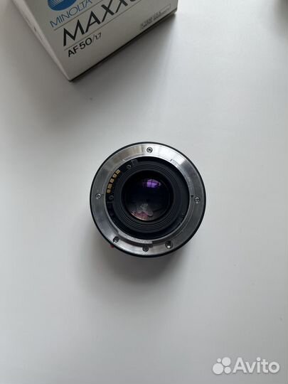 Объектив Minolta AF 50мм, диафрагма f1.7